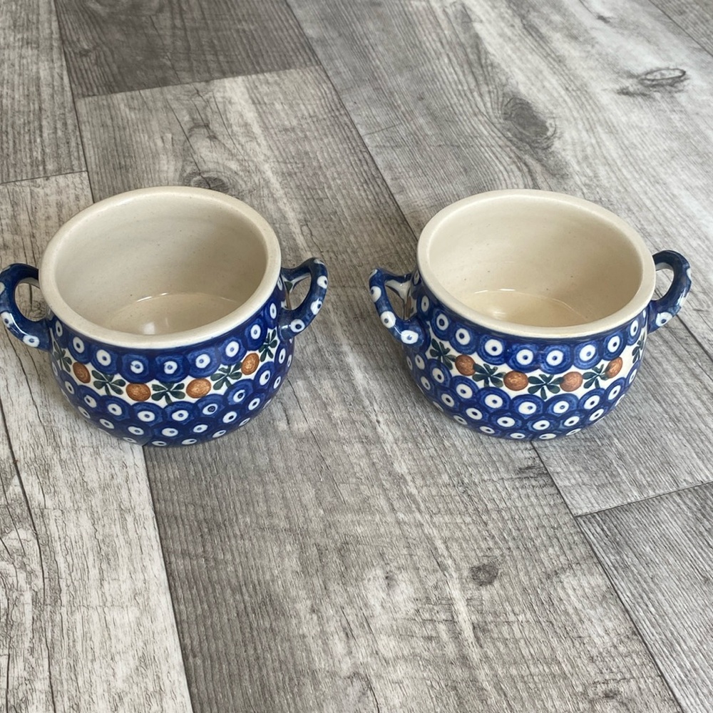 Polish Pottery Soup Bowls